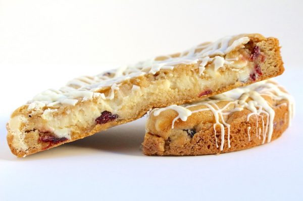 Cheesecake Stuffed Cookie Cake